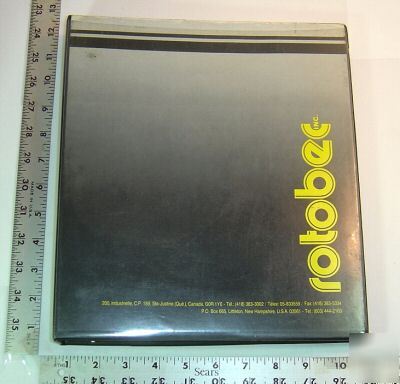 Rotobec - grapple parts master book - from dealership