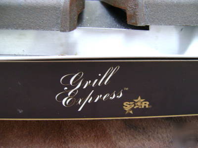 Star express double panini GX20IG sandwich grille 