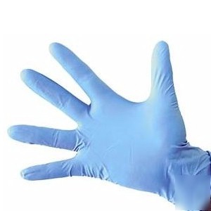 Sunlite latex free nitrile mechanic gloves lg 100/pkg