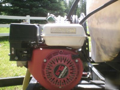 Trailer mounted tank\sprayer