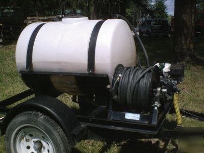 Trailer mounted tank\sprayer