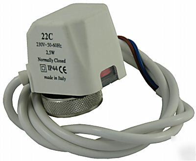 Underfloor heating manifold actuator (2 wire)