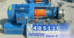Used- durco ansi/3 centrifugal pump, size 2K4X3-10/100O