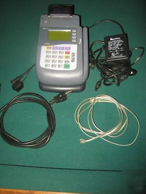 Verifone omni 3210 credit cardterminal