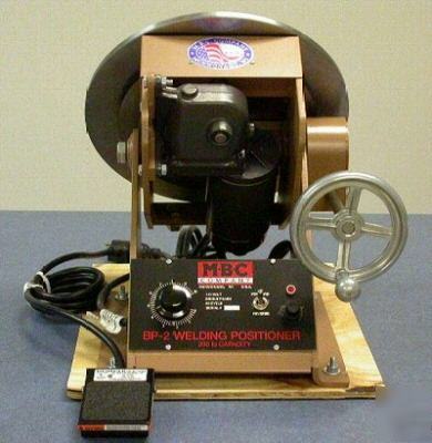 Weld positioner 200 lb. bench top 115 volt