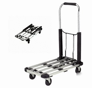 Aluminum platform truck foldable 330 lb. capacity