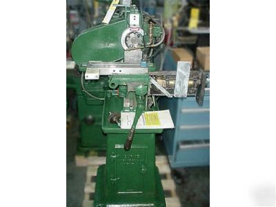 Burke bench model horizontal milling machine