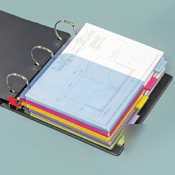 Cardinal brands poly expanding pocket index divider |1