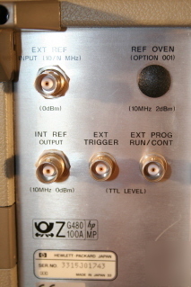 Hp 8751A network analyzer 5HZ-500MHZ with s parameter