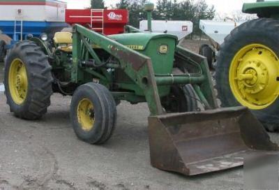 John deere 2020 u factory wide front live pto dual hyd