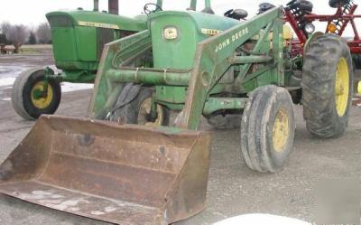 John deere 2020 u factory wide front live pto dual hyd