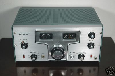 Lafayette ha-350, trio jr-300S ham receiver, works 