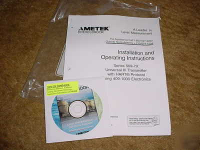 New ametek drexelbrook 509-7X universal iii level 