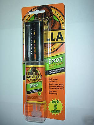 New gorilla glue impact tough 5 min. set epoxy glue 