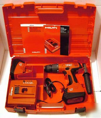 New hilti sf 180-a hammerdrill kit 18V 3.0 ah batteries 