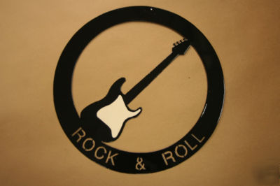 Rock and roll guitar decoration wall decor bass bar amp