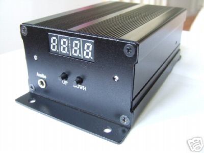 5W fm radio station broadcast transmitter-black color