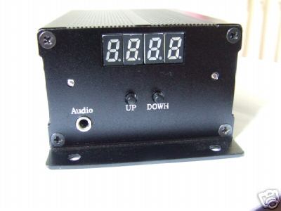 5W fm radio station broadcast transmitter-black color