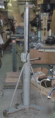 Brunson 230 instrument stand. optical transit laser cnc