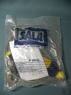 Dbi sala ezstop 2 cable fall protection lanyard safety