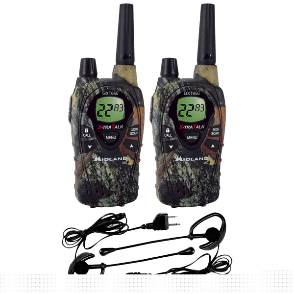 Gxt-650VP1 midland x tra talk gmrs/frs 2 way radio 