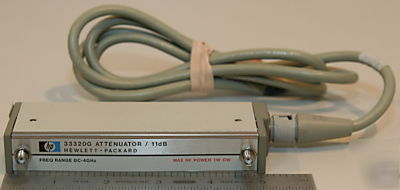 Hp 33320G(8494G) prog attenuator dc-18 ghz 0-11 db