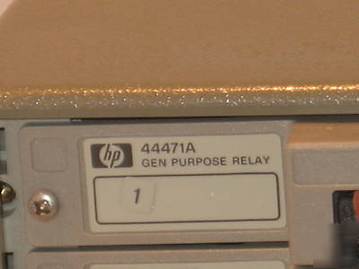 Hp 3488A switch/control unit with user manual & tested