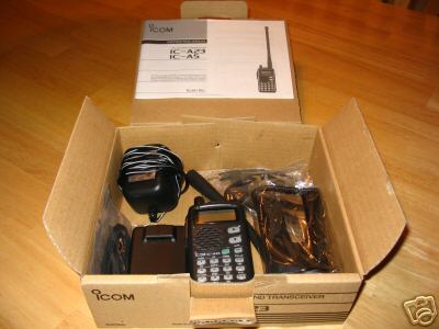 Like new icom ic-A23 vhf air band transceiver 