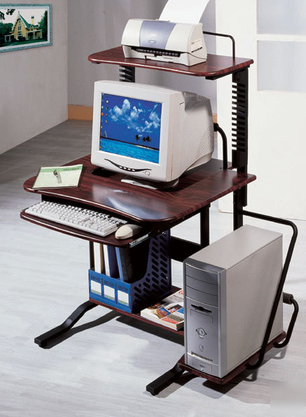 New computer desk home office storage printer stand