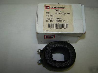 New cutler hammer 9-941-6 shoe break re al part, coil 