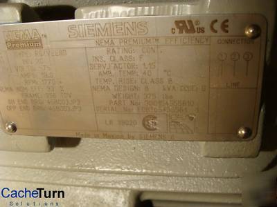 Siemens 143-449 frame 3-phase 60HZ 20HP electric motor