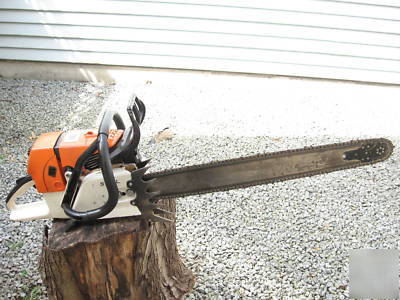 Stihl MS660 magnum chainsaw 28