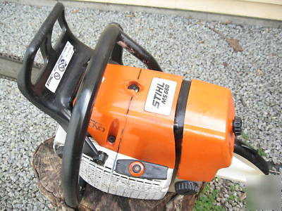 Stihl MS660 magnum chainsaw 28