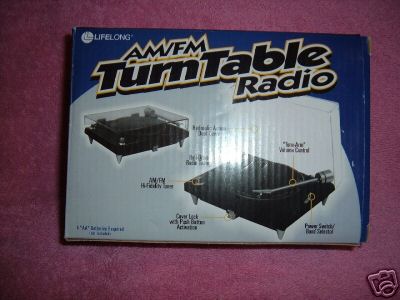 Turntable radio..am/fm