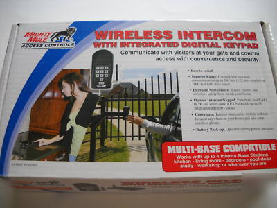 New mighty mule wireless intercom w/ keypad