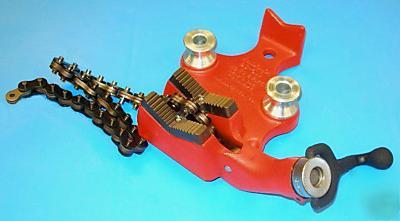 New ridgid 40205 bc-510 bench chain pipe vise 1/8-5