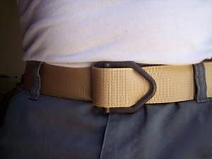 New smokejumper rigger tan khaki belt