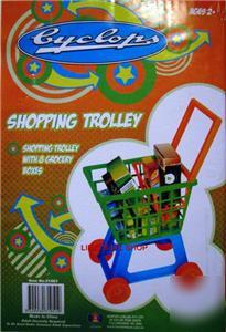 New wow cyclops shopping trolley pretend play 2Y+