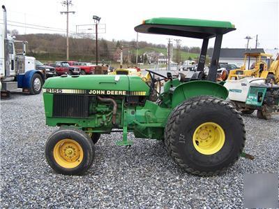 Nice 1990 john deere 2155 utility tractor 2200 hours 