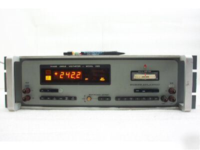 North atlantic 225 phase angle meter 