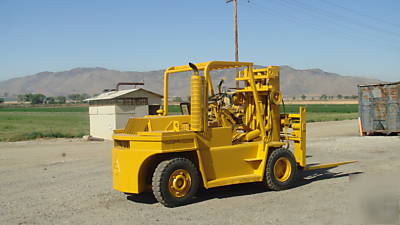 15000 lb diesel forklift, model acp-150---72 in forks