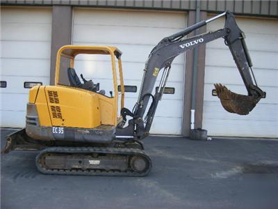 2002 volvo EC35 mini excavator mitsubishi diesel