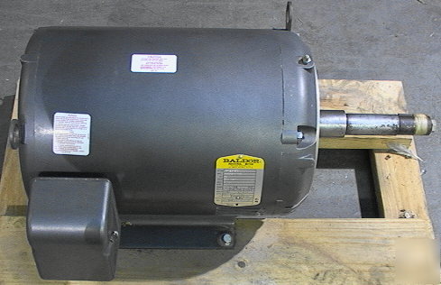 25HP baldor JPM2516T c-face long-shaft pump motor nos