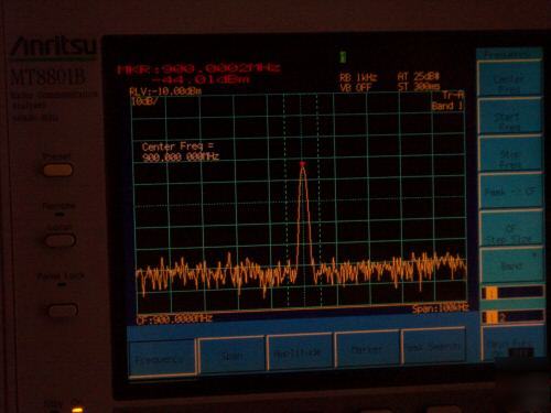 Anritsu MT8801B 3 ghz radio analyzer service monitor