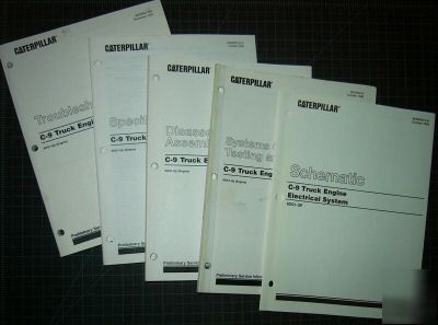 Cat caterpillar C9 engine repair service manuals c-9