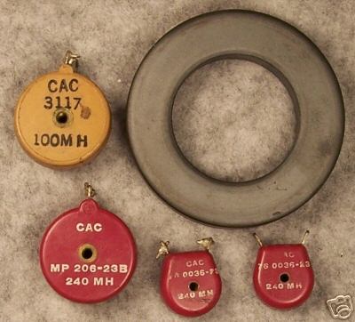 Ham radio parts moulded toroids + balun projects 