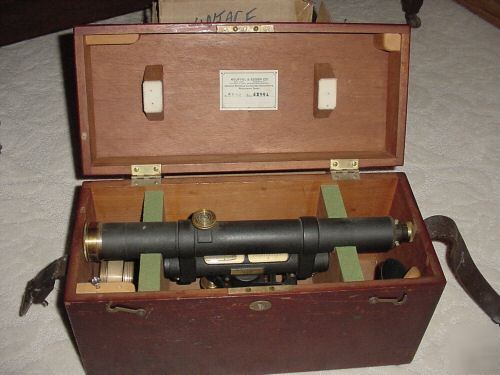 K&e survey level s/n 42994, original box no 