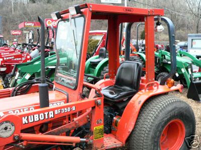 Kubota B2150 4X4 diesel 24 hp tractor loader cab