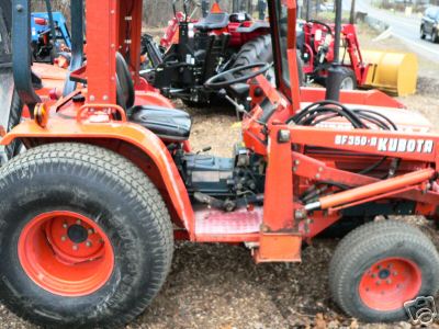 Kubota B2150 4X4 diesel 24 hp tractor loader cab