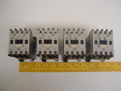 Lot of 4 allen bradley contactor 100-A24NZ24-3